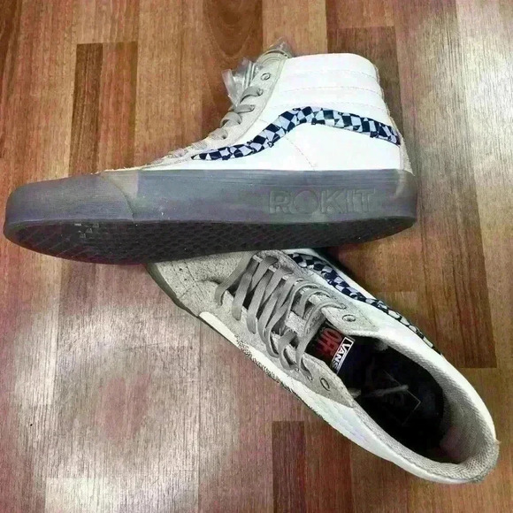 💰HUGE CLEARANCE SALE 💰Vans Sk8-HI 38 DX Ws ROKIT LIMITED Translucent Pebble - Picture 3 of 12